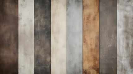 A comparison of various interior flooring materials, showcasing a range of textures and finishes, highlighting different types of flooring for home design, including hardwood, tile, laminate, and carp