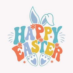 Hand written Easter phrases Greeting card templates with Easter eggs isolated on white background Happy easter lettering calligraphy style