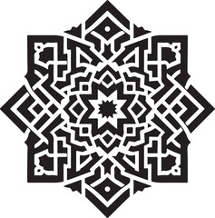 Intricate Geometric Mandala Design