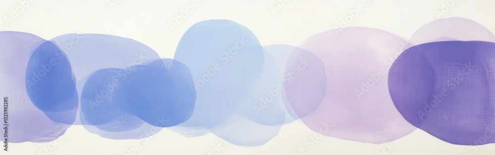 Poster layered spots of pencil strokes create a soft gradient effect on a light canvas showcasing varying s
