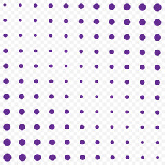 Dotted halftone gradient texture. Vanishing polka dot background. Repeating dots gradation pattern background. Black fading comic pop art overlay backdrop. Halftone raster effect wallpaper. Vector.