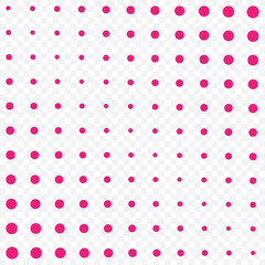 Dotted halftone gradient texture. Vanishing polka dot background. Repeating dots gradation pattern background. Black fading comic pop art overlay backdrop. Halftone raster effect wallpaper. Vector.