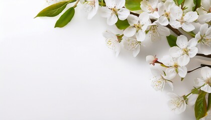 Fototapeta premium 꽃잎이 살짝 떨어져 있는 부드러운 봄 느낌의 PPT 배경화면