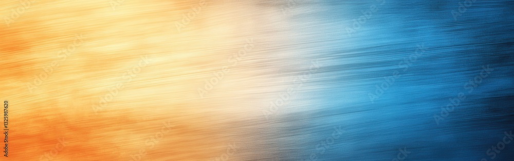 Poster Abstract pencil strokes backdrop featuring a serene interplay of muted blue, creating a calming environment for artistic expression