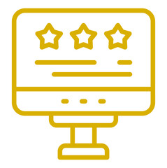 Vector Design Design Rating Icon Style