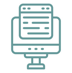 Fototapeta premium Vector Design Web Design Icon Style