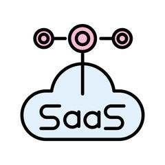 Software as a Service Vector Icon