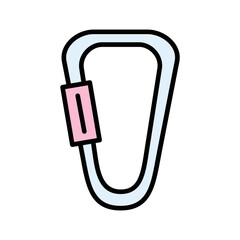Carabiners Vector Icon