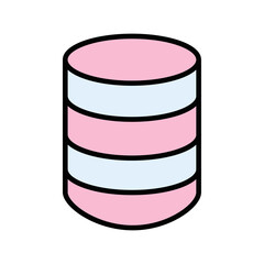 Data Storage Vector Icon