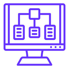 Vector Design Sitemap Icon Style