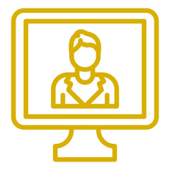 Vector Design Account Icon Style