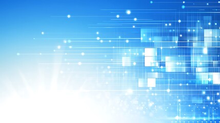 Obraz premium Abstract light and geometric shapes design for web