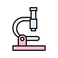Microscope Vector Icon