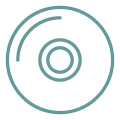 Vector Design Compact Disc Icon Style