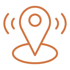 Vector Design Gps Icon Style