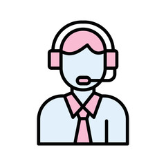 Obraz premium Personal Assistant Vector Icon