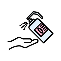 Antiseptic wipes Vector Icon
