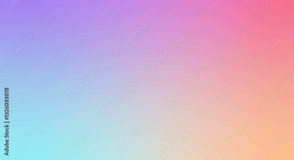 Poster colorful gradient background with soft pastel tones and smooth transition