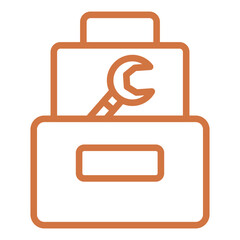 Toolbox Vector Design Icon Style