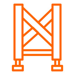 Safety Harness Vector Design Icon Style