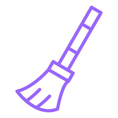 Concrete Finishing Broom Vector Design Icon Style