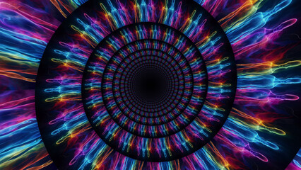 infinite depth spiral descending effect