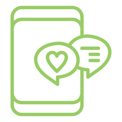 Love Confession Vector Design Icon Style