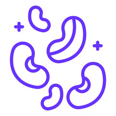 Black Beans Vector Design Icon Style