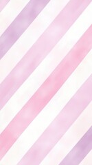 Diagonal stripes create a soft pastel background blending shades of pink and lavender for a calm and soothing atmosphere