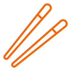 Vector Design Chopsticks Icon Style