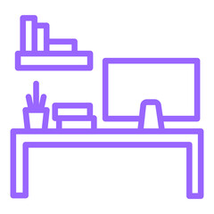 Vector Design Workspace Icon Style