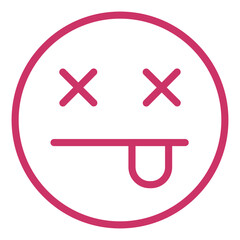 Obraz premium Vector Design Dead Icon Style