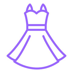 Vector Design Dress Icon Style