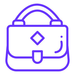 Obraz premium Vector Design Handbag Icon Style