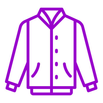 recommend clip art: Vector Design Varsity Jacket Icon Style