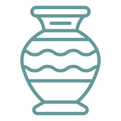 Vector Design Vase Icon Style