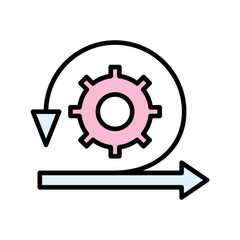 Agile Analytics Vector Icon