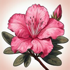 pink lily flower