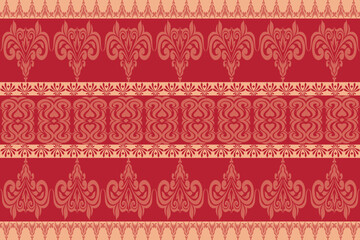 1Classic Traditional Textile Art for Elegant Satin, Silk, Cotton. Luxury Historical Elegant Fabric