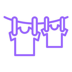 Vector Design Laundry Icon Style