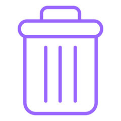 Vector Design Delete Icon Style