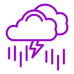 Vector Design Storm Icon Style