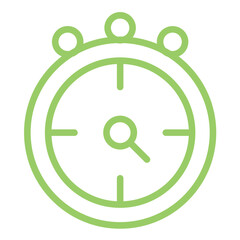 Vector Design Stopwatch Icon Style