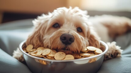 An image showing the rising costs of pet care