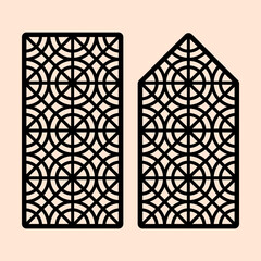 Versatile Metal Grilles with Ornate Geometric Designs for Interiors