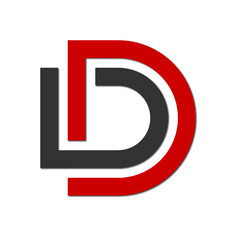 Web line modern color full logo design