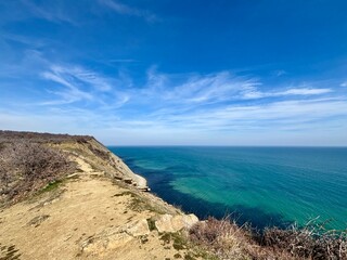 view of the coast of the sea