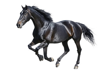 Fototapeta premium Graceful Black Horse
