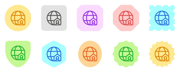 Editable internet connection, home network vector icon. Remote work, job, profession, freelance. Part of a big icon set family. Perfect for web and app interfaces, presentations, infographics, etc