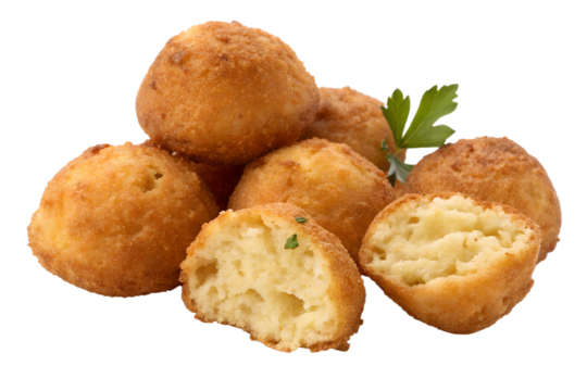 Hush puppies isolated on transparent background